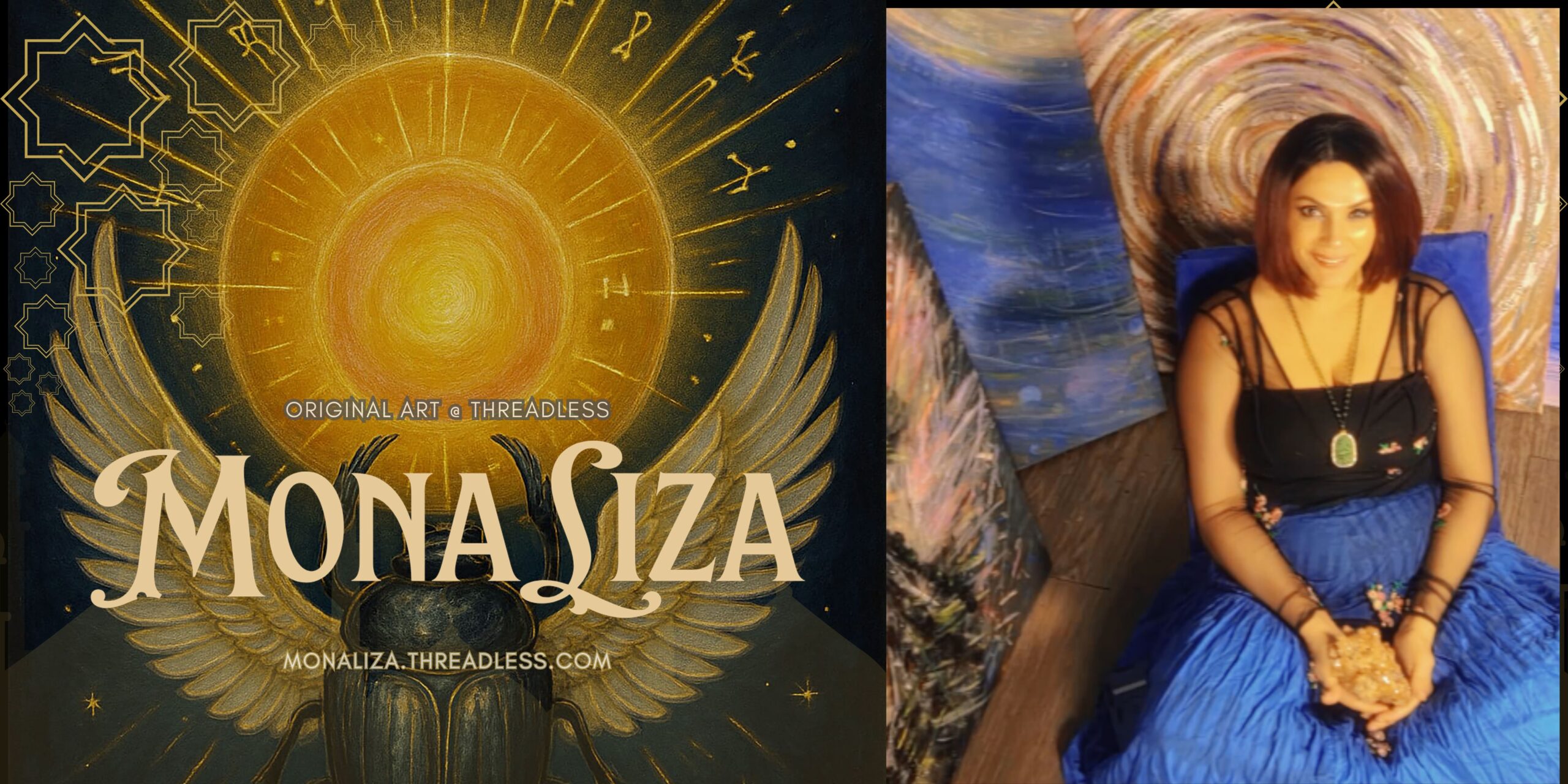 Mona Liza Original Art on Threadless